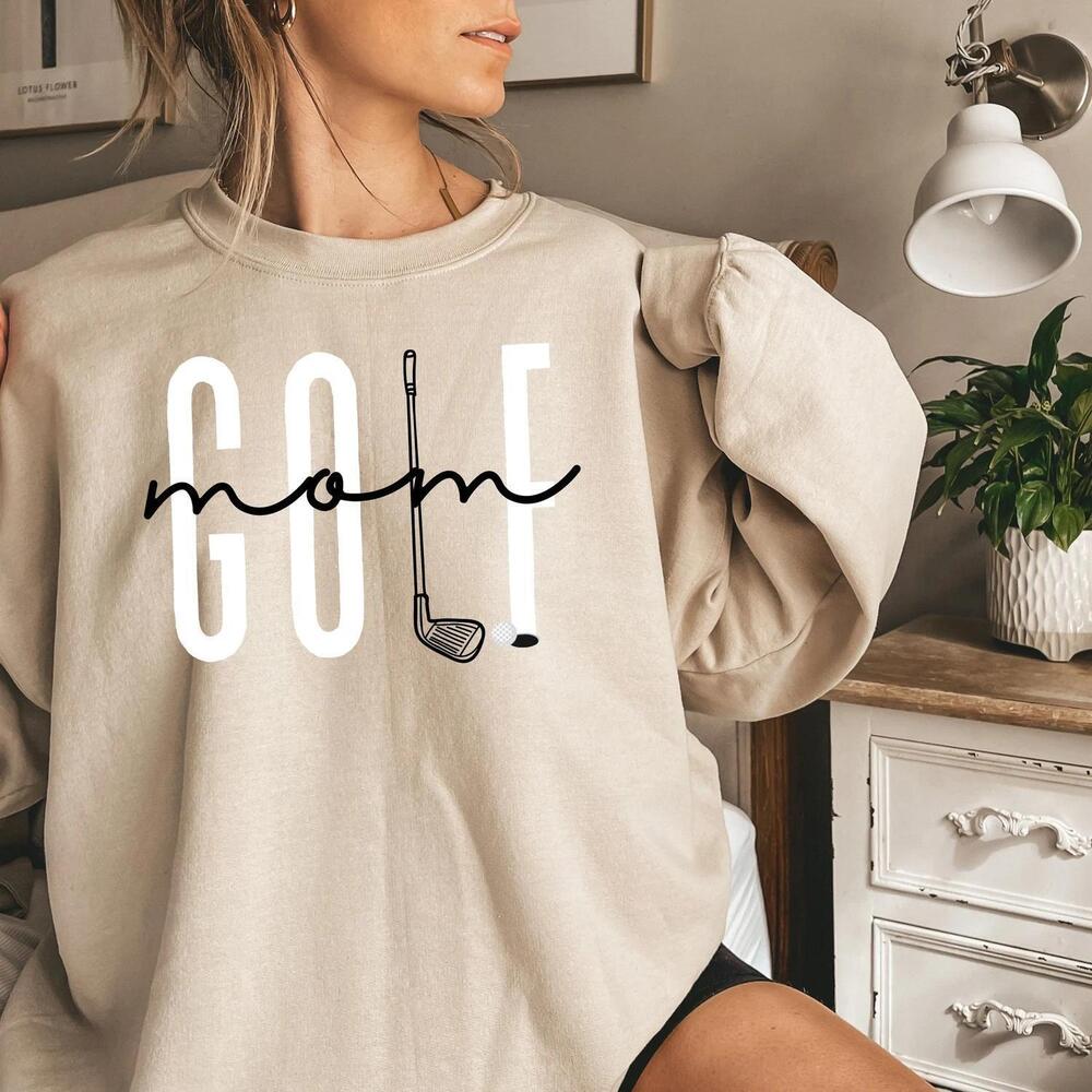 Golf Mom Crewsweatshirt For Mom Golf Shirt Mom